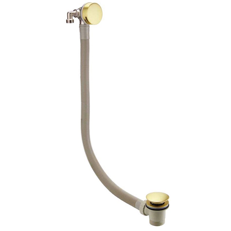 Synergy Luxury Bath Filler With Waste & Overflow - Brushed Brass